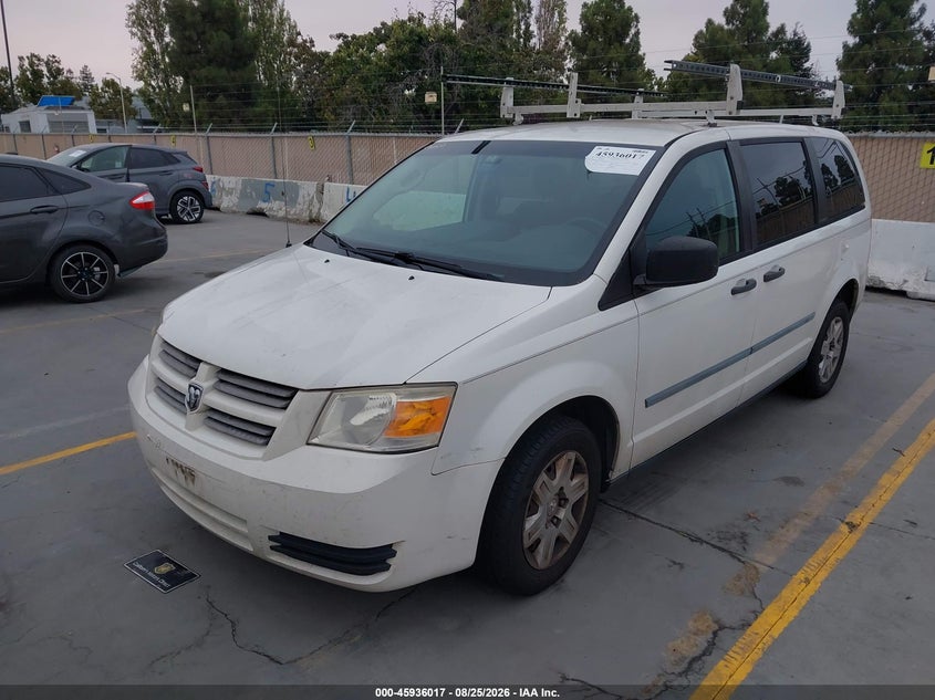 2009 Dodge Caravan, Обычный износ, IAAI, VIN 2D8HN11EX9R658613 — фото 2