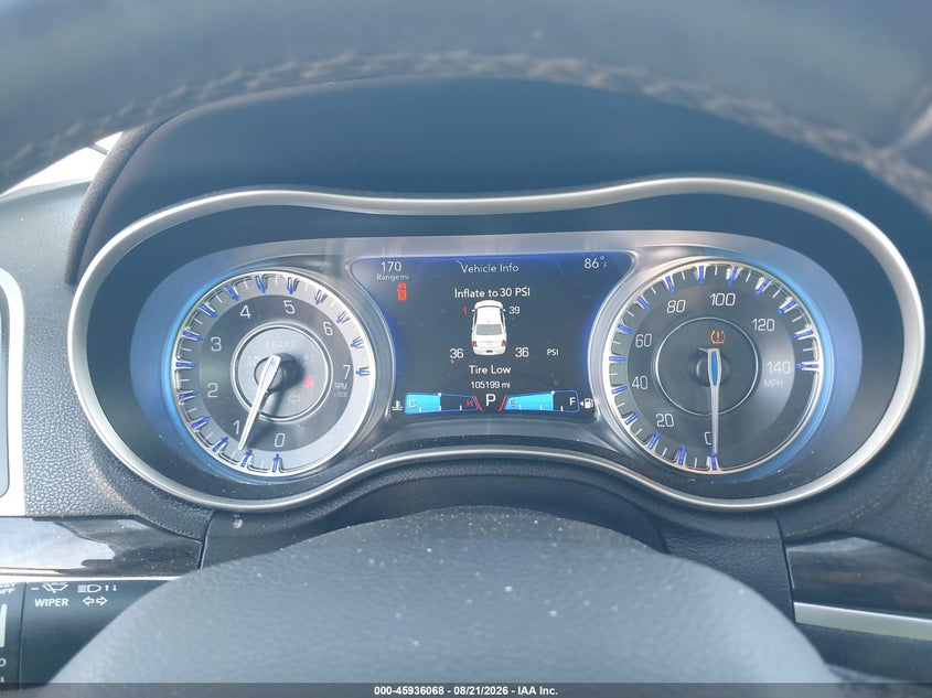CHRYSLER 300 2016 VIN 2C3CCAAG8GH243863