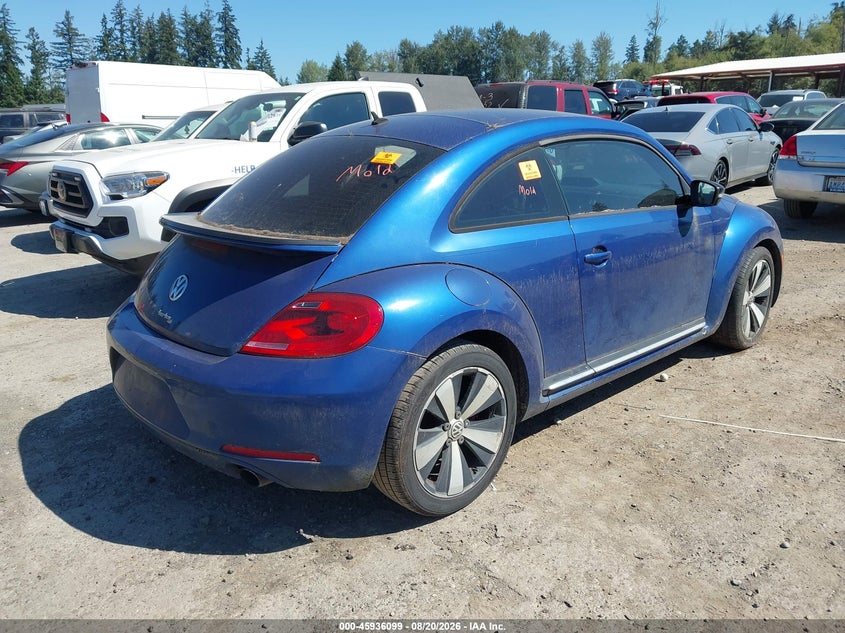 2012 VOLKSWAGEN BEETLE auction photo 4