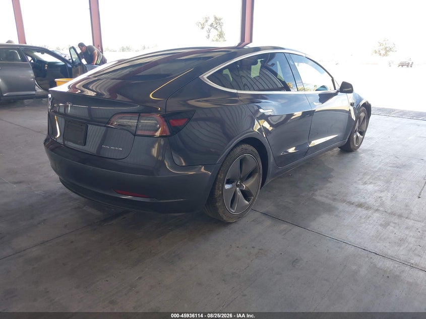 Vin: 5yj3e1eb7lf798095, lot: 46435255, tesla model 3 long range dual motor all-wheel drive 20204