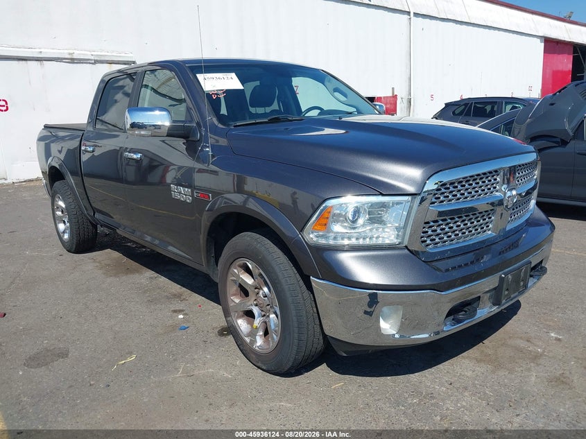 Vin: 1c6rr7nm7js256893, lot: 46435265, ram 1500 laramie  4x4 5'7 box 2018 img_1