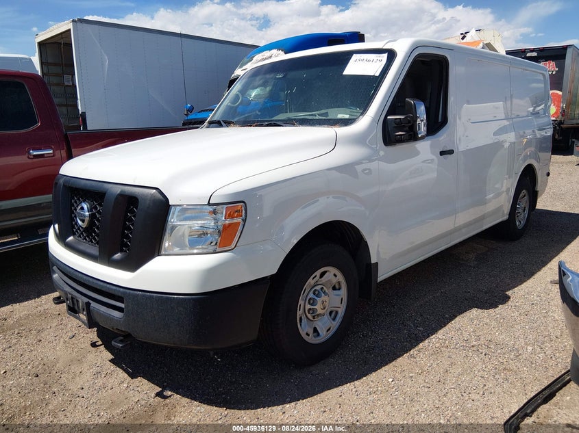 Vin: 1n6af0ky6kn803422, lot: 46435270, nissan nv cargo nv2500 hd sv v8 20192