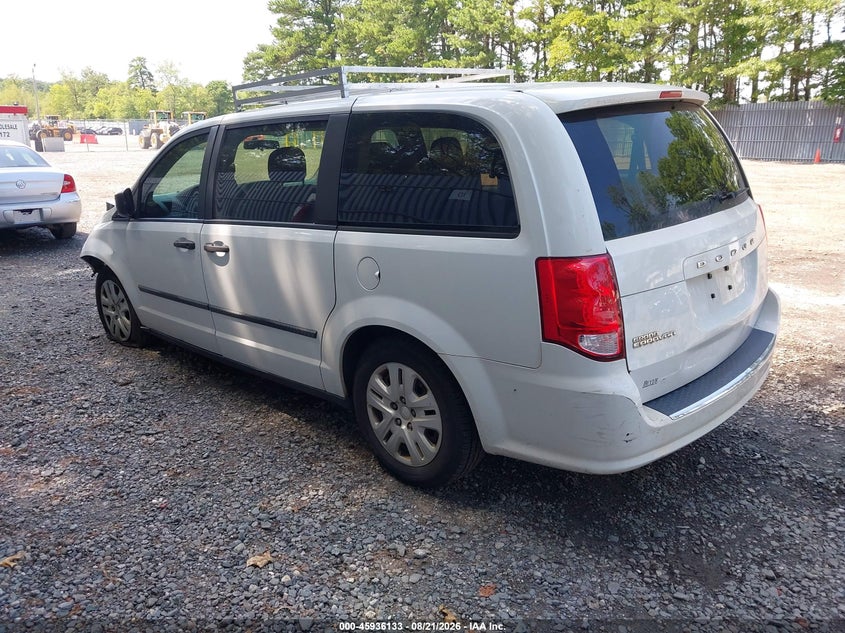 DODGE GRAND CARAVAN 2016 VIN 2C4RDGBG9GR382835