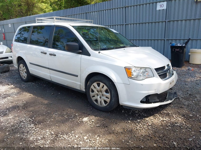 2016 DODGE GRAND CARAVAN auction photo 1