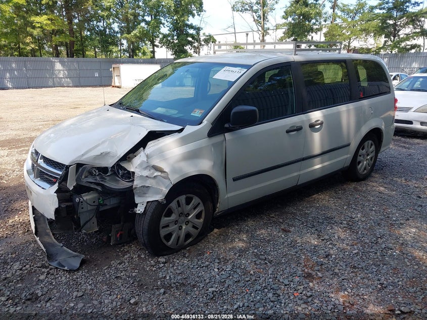 2016 DODGE GRAND CARAVAN auction photo 2
