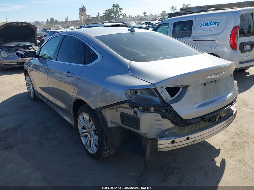 2016 CHRYSLER 200 auction photo 3