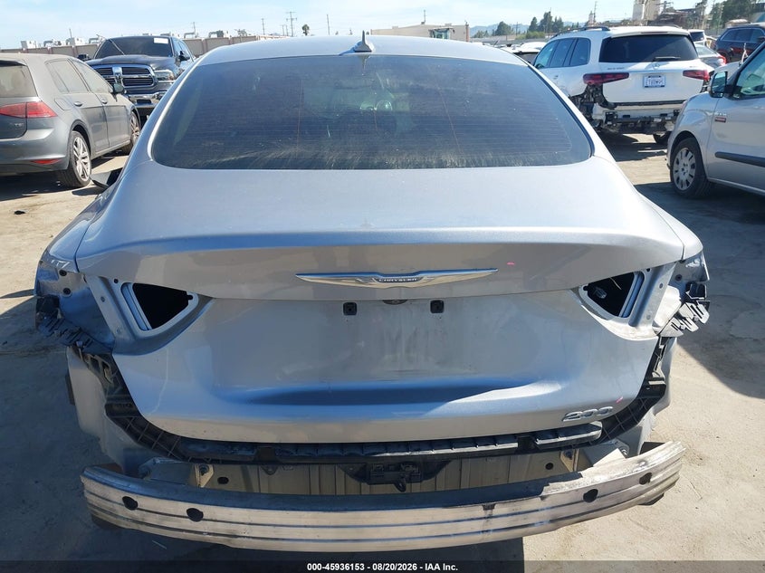 2016 CHRYSLER 200 auction photo 6