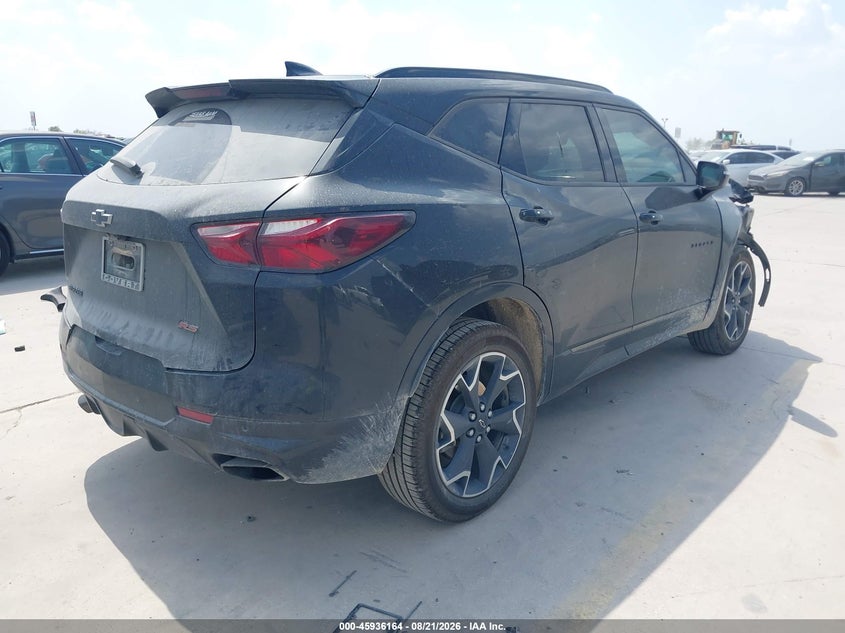 Vin: 3gnkbers7ls666345, lot: 46435305, chevrolet blazer fwd rs 20204