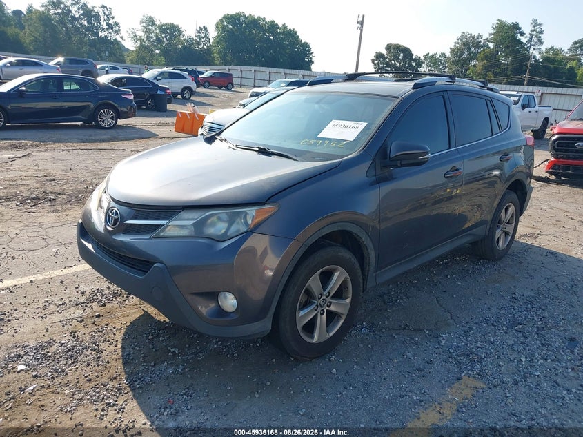 2015 Toyota RAV 4, Удар сзади, IAAI, VIN JTMWFREV1FJ059952 — фото 2