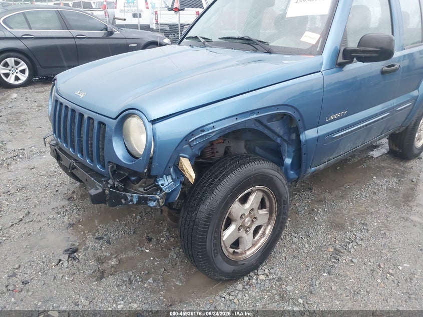 JEEP LIBERTY 2004 VIN 1J4GK58K34W124711