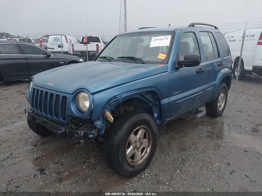 JEEP LIBERTY 2004 VIN 1J4GK58K34W124711