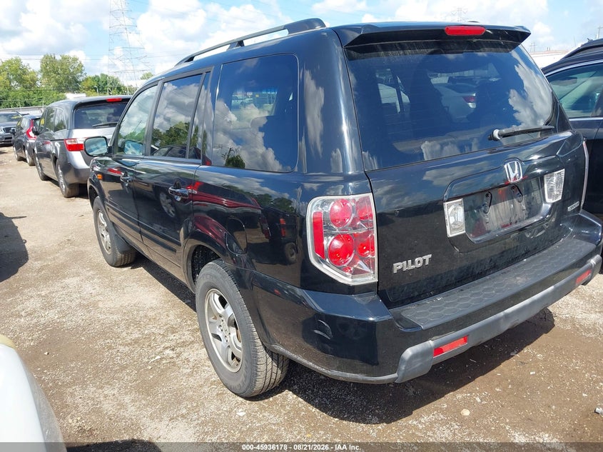 2008 HONDA PILOT auction photo 3