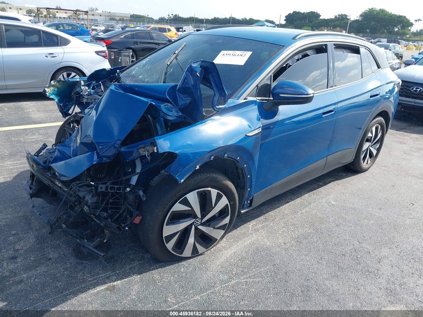 2025 Volkswagen Id.4 Pro, Front End, IAAI, VIN 1V2CRPE80SC009386 — photo 2