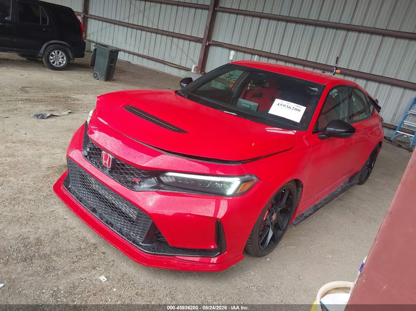 Vin: jhmfl5g49sx003267, lot: 46435341, honda civic type r 20252