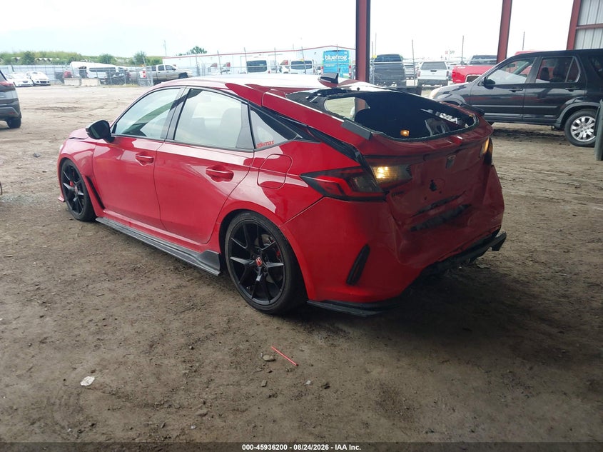 Vin: jhmfl5g49sx003267, lot: 46435341, honda civic type r 20253