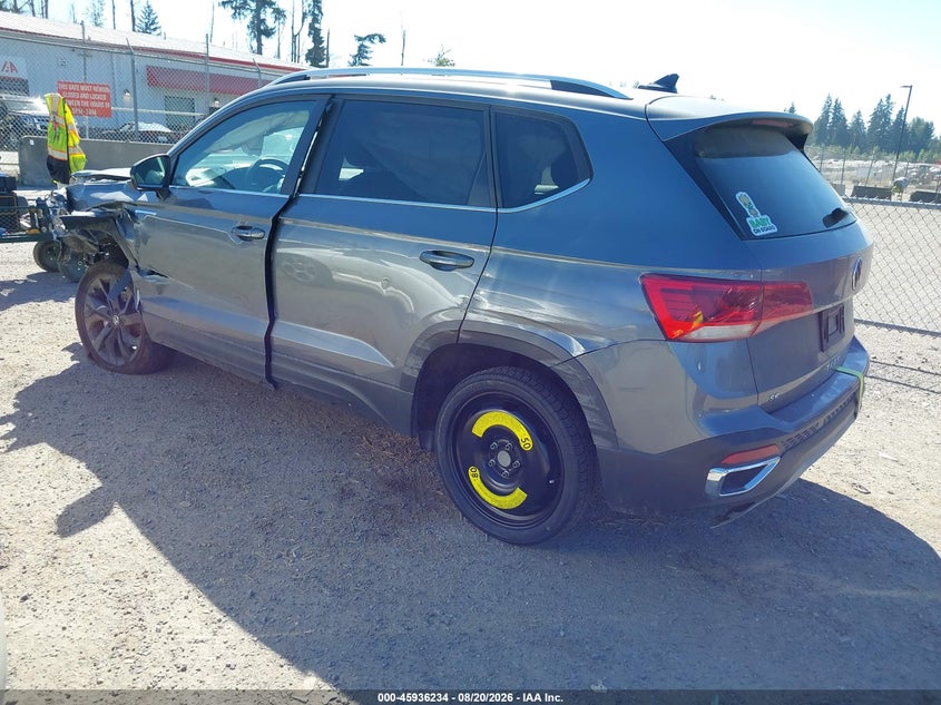 2022 VOLKSWAGEN TAOS auction photo 3