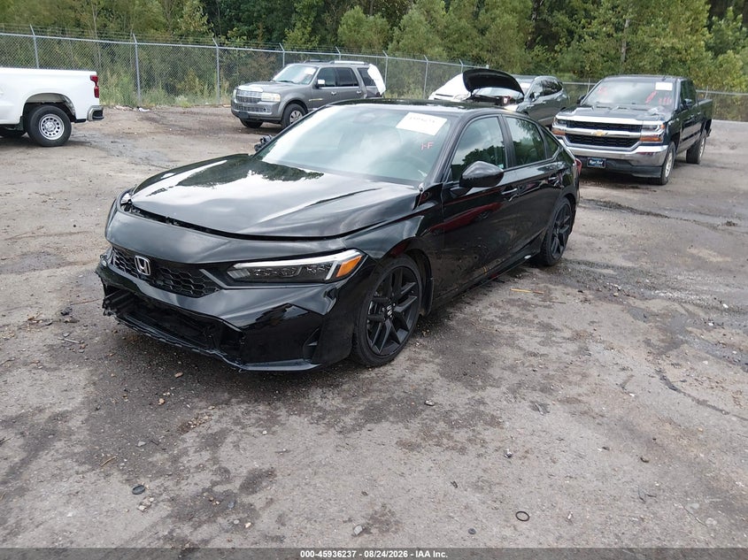 2026 Honda Civic, Front End, IAAI, VIN 2HGFE2F5XTH580871 — photo 2