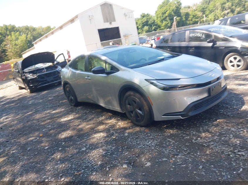 2025 TOYOTA PRIUS auction photo 1