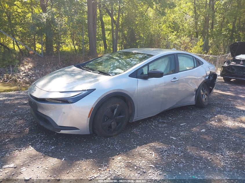 2025 TOYOTA PRIUS auction photo 2