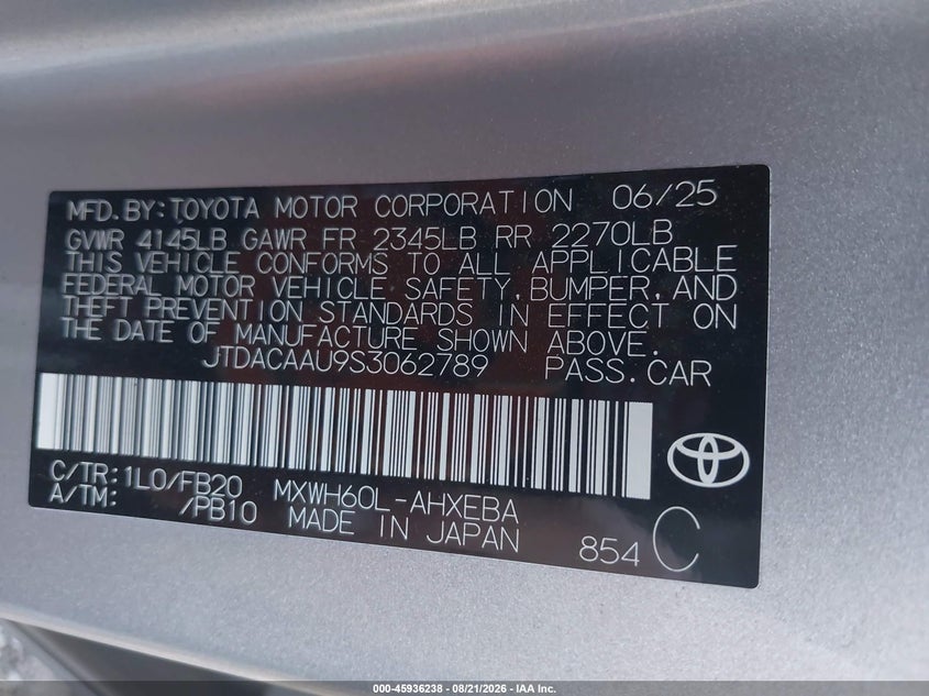 TOYOTA PRIUS - zdjęcie 9