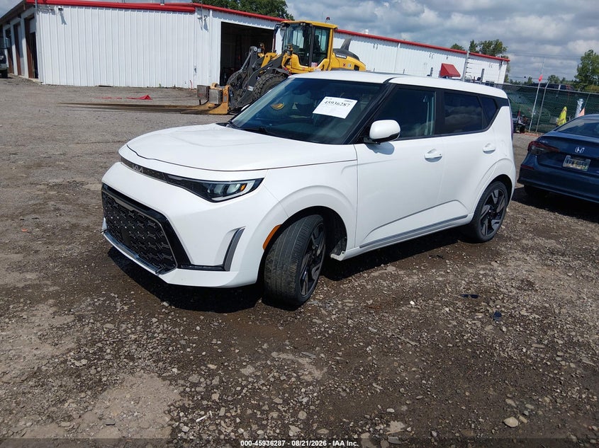 Vin: kndj53au9p7840191, lot: 46435428, kia soul gt-line 20232