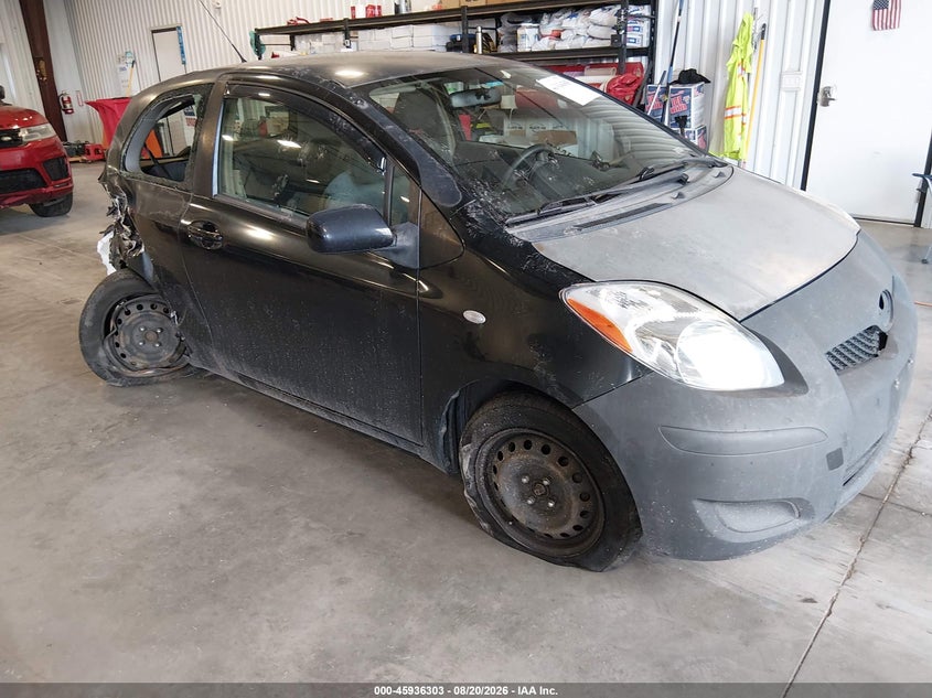 2010 Toyota Yaris, Right Rear, IAAI, VIN JTDJT4K3XA5307352