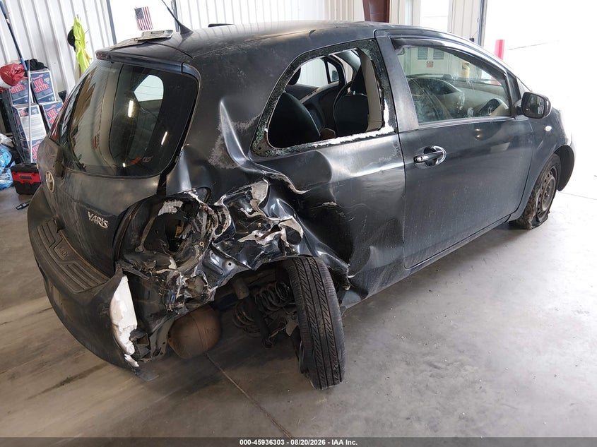 Vin: jtdjt4k3xa5307352, lot: 46435444, toyota yaris 20104
