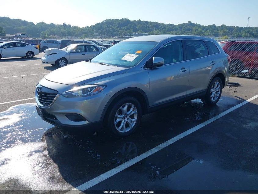 Vin: jm3tb2ca7f0460750, lot: 46435484, mazda cx-9 touring 20152