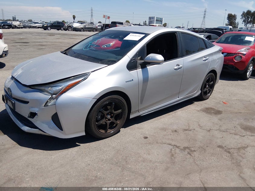 2017 Toyota Prius, Удар спереди, IAAI, VIN JTDKBRFU3H3578606 — фото 2