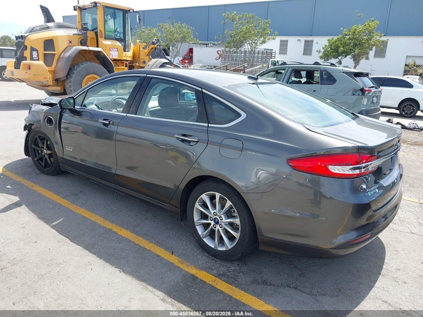 FORD FUSION ENERGI 2017 VIN 3FA6P0PU9HR380357