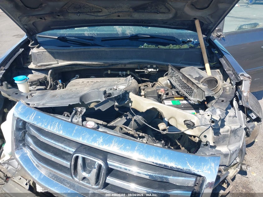 HONDA PILOT 2013 VIN 5FNYF4H58DB052167