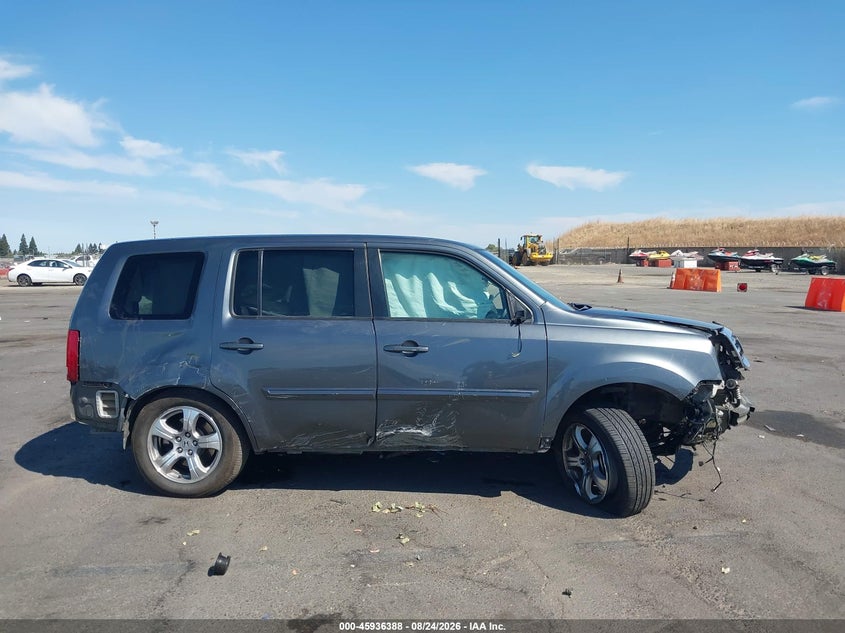 HONDA PILOT 2013 VIN 5FNYF4H58DB052167