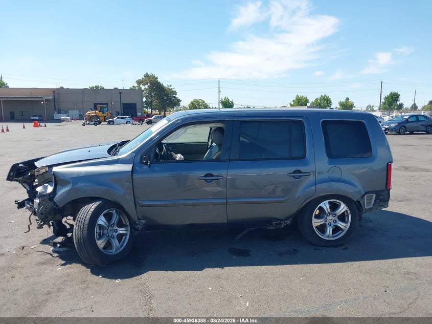 HONDA PILOT 2013 VIN 5FNYF4H58DB052167