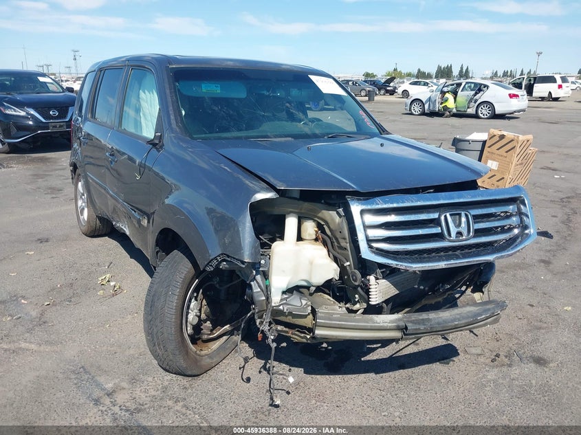 Vin: 5fnyf4h58db052167, lot: 46435529, honda pilot ex-l 20131