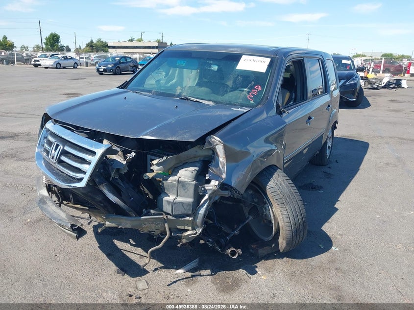 HONDA PILOT 2013 VIN 5FNYF4H58DB052167