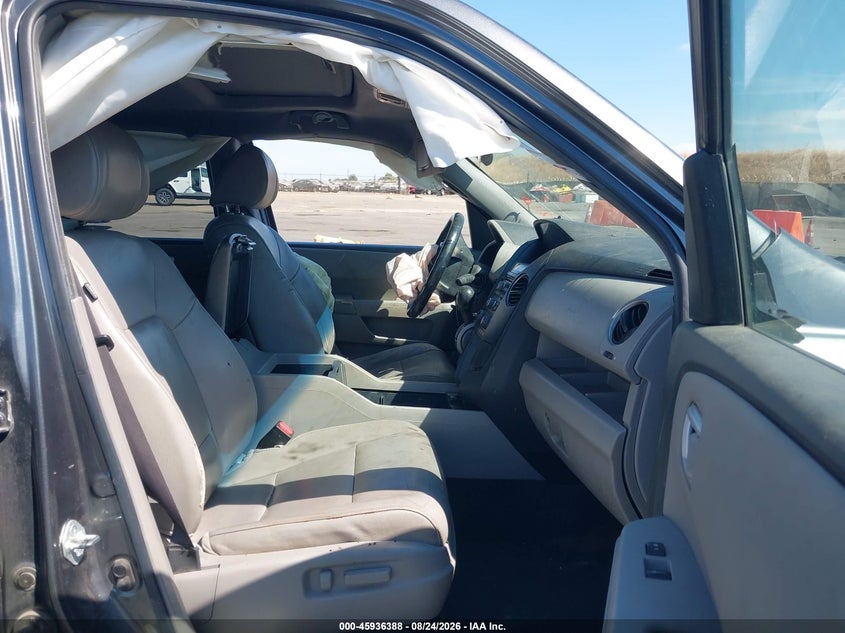 HONDA PILOT 2013 VIN 5FNYF4H58DB052167