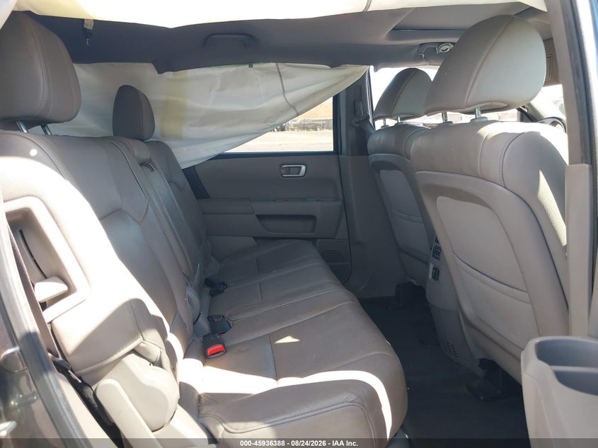 HONDA PILOT 2013 VIN 5FNYF4H58DB052167