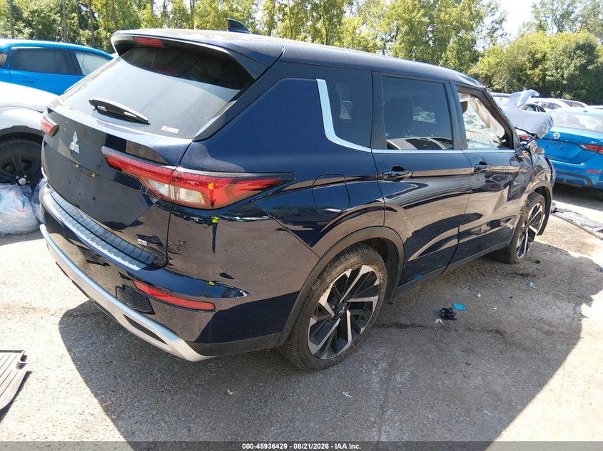 2022 MITSUBISHI OUTLANDER auction photo 4