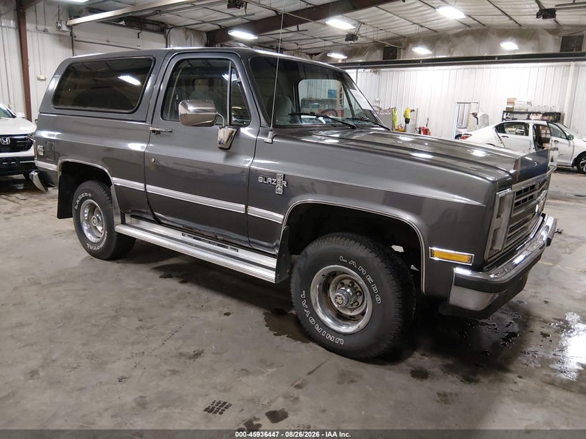 1987 Chevrolet Blazer V10, Град, IAAI, VIN 1GNEV18K4HF113386