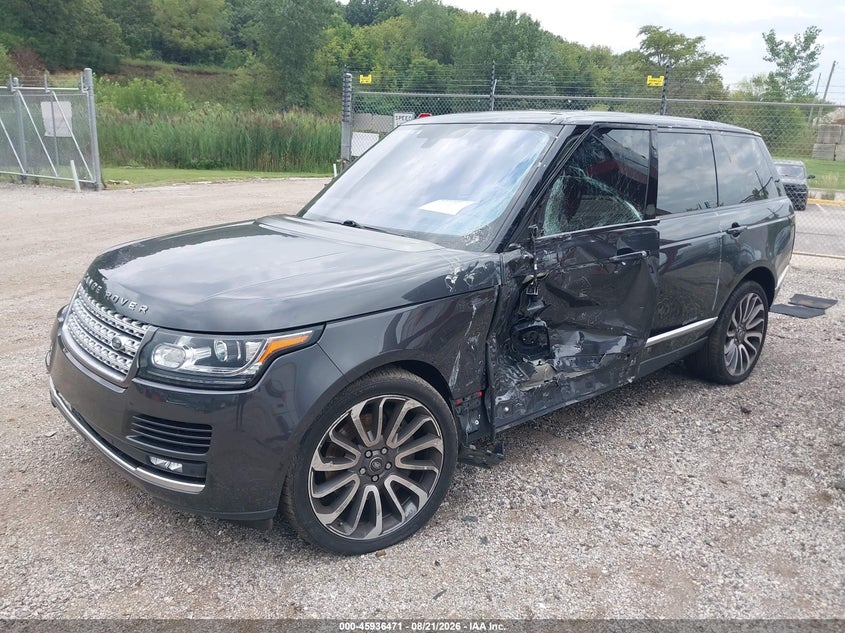 2016 Land Rover Range Rover, Left Side, IAAI, VIN SALGS3EF7GA301689 — photo 2