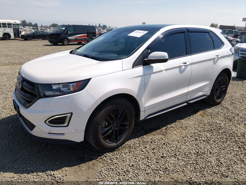 Vin: 2fmpk4ap0jbb25992, lot: 46435620, ford edge sport 20182