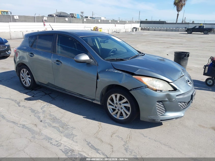 Vin: jm1bl1l82c1618720, lot: 46435655, mazda mazda3 i touring 20121