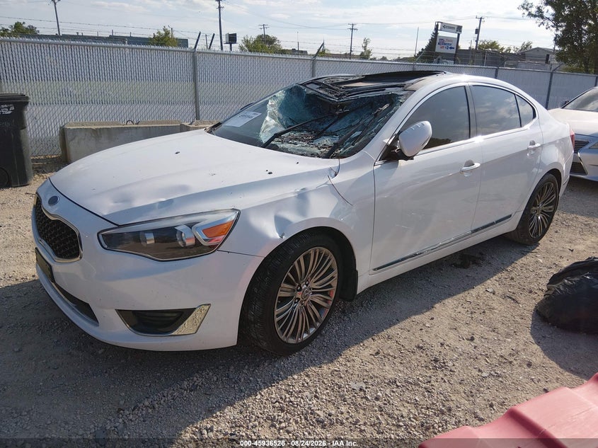 2014 Kia Cadenza, Невідомо, IAAI, VIN KNALN4D79E5165310 — фото 2