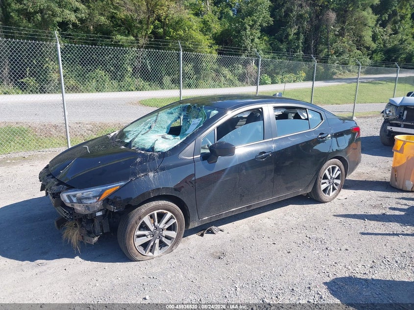 2025 Nissan Versa, Front End, IAAI, VIN 3N1CN8EV6SL821064 — photo 2