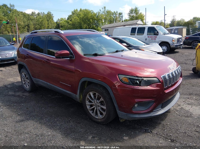 Vin: 1c4pjlln8kd164323, lot: 46435681, jeep cherokee latitude plus fwd 2019 img_1