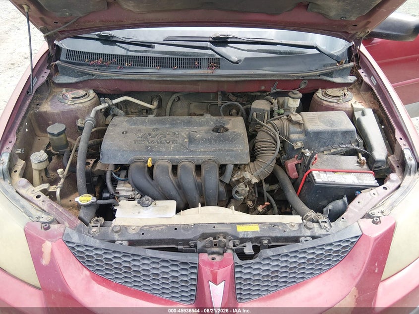 PONTIAC VIBE 2004 VIN 5Y2SL62854Z428699