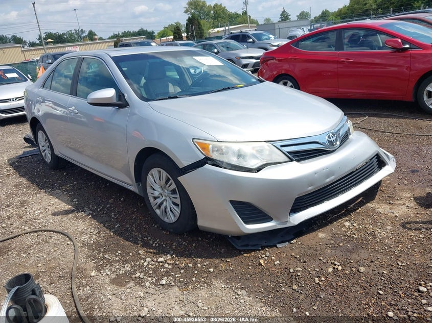 2012 TOYOTA CAMRY auction photo 1