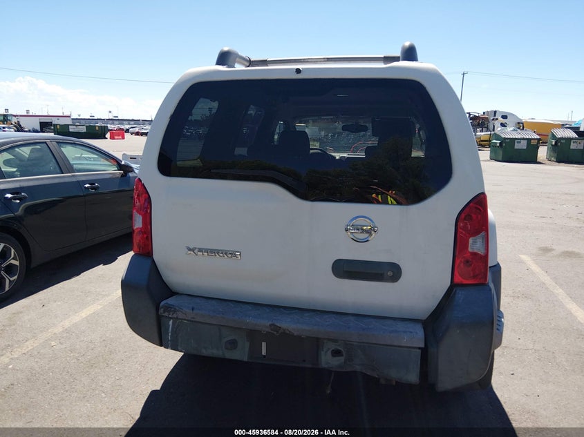 NISSAN XTERRA 2005 VIN 5N1AN08U55C626464