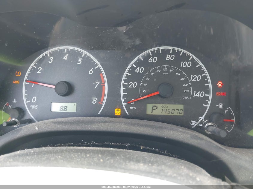 2013 TOYOTA COROLLA SEDAN 1.8L I-4 DOHC, VVT, 132HP