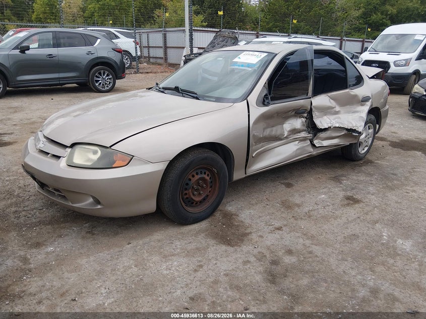 2003 Chevrolet Cavalier, Left Side, IAAI, VIN 1G1JC52F437114663 — photo 2